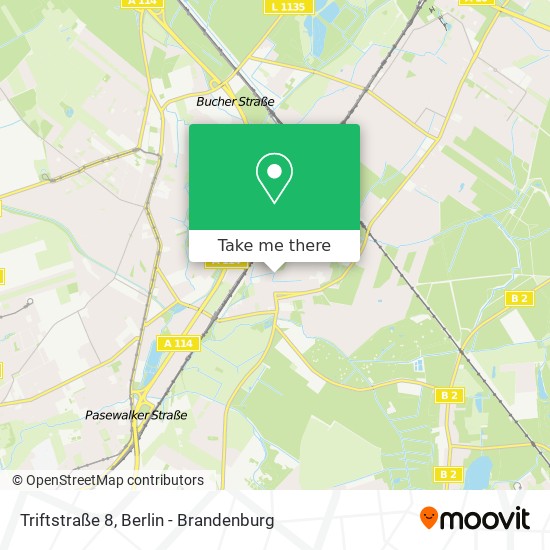 Triftstraße 8 map