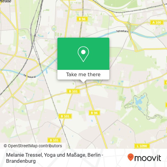 Melanie Tressel, Yoga und Maßage, Alt-Mariendorf 40A map