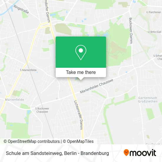 Карта Schule am Sandsteinweg