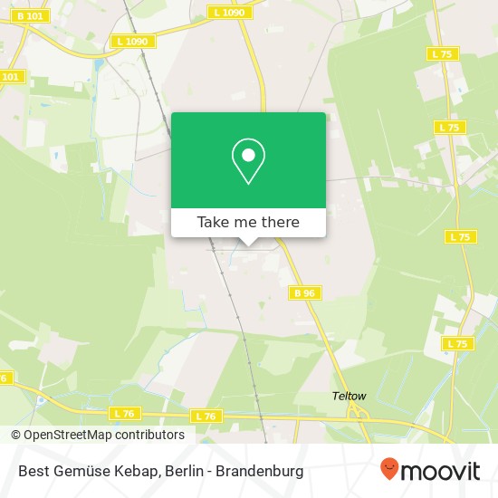 Best Gemüse Kebap, Bahnhofstraße 15 map