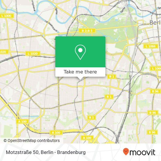 Motzstraße 50, Schöneberg, 10777 Berlin map