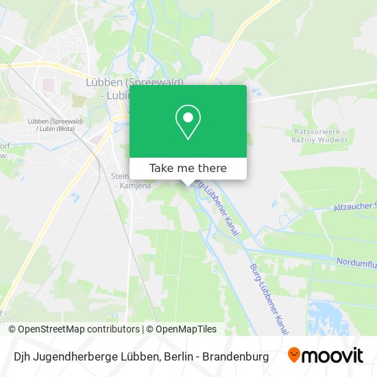 Djh Jugendherberge Lübben map
