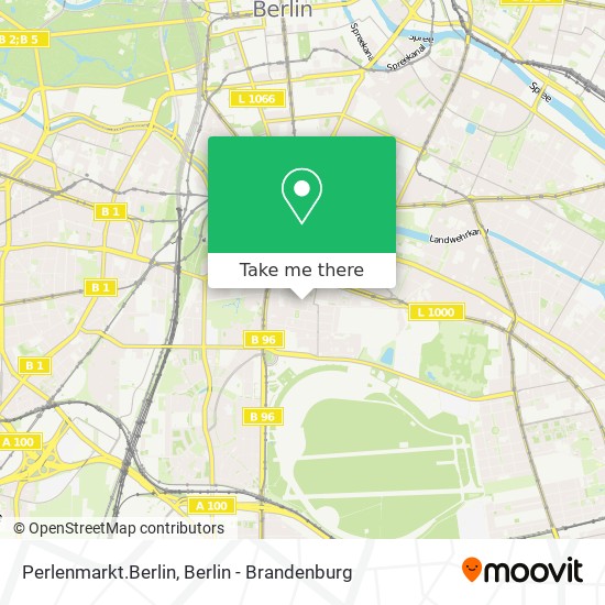 Карта Perlenmarkt.Berlin