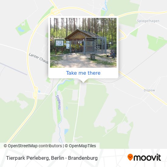 Карта Tierpark Perleberg