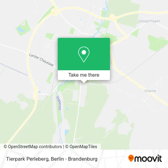 Карта Tierpark Perleberg