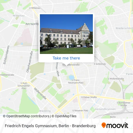Friedrich Engels Gymnasium map