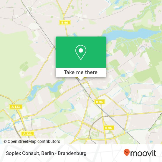 Карта Soplex Consult, Düsterhauptstraße 40