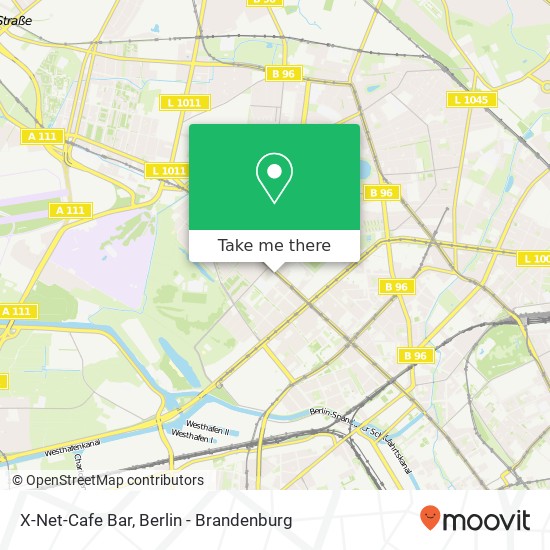 X-Net-Cafe Bar map