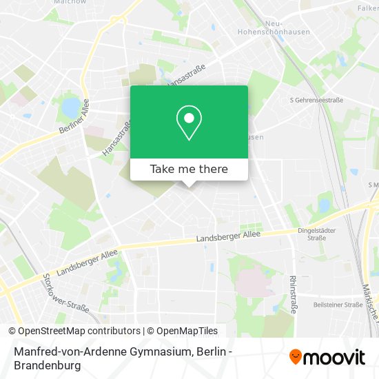 Manfred-von-Ardenne Gymnasium map