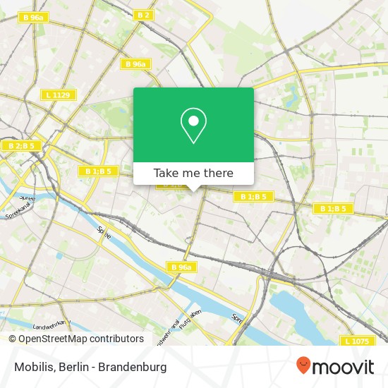 Карта Mobilis, Kadiner Straße 23