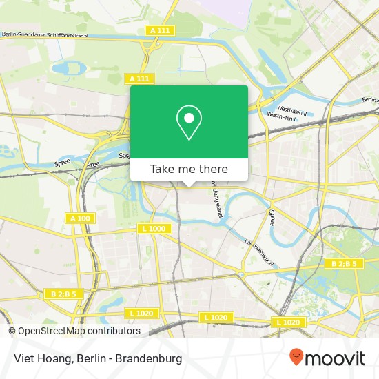 Viet Hoang, Kaiserin-Augusta-Allee 88A map