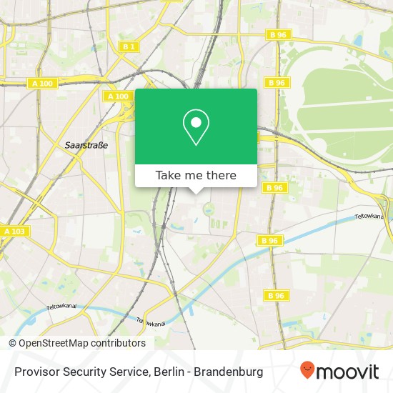 Provisor Security Service, Bessemerstraße 82 map