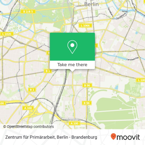 Zentrum für Primärarbeit, Katzbachstraße 7 map