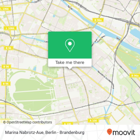 Карта Marina Nabrotz-Aue, Reuterstraße 16