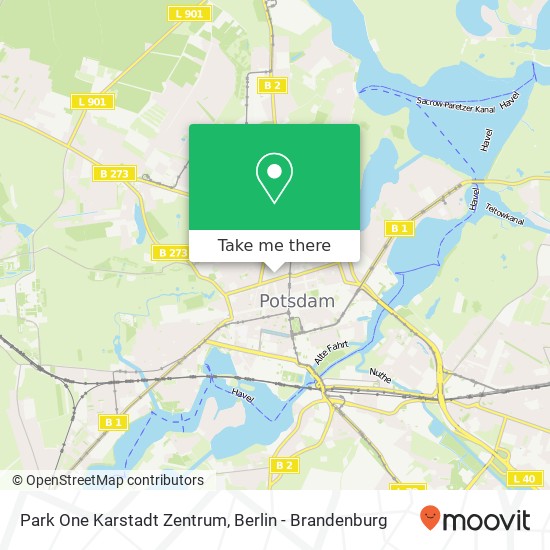 Park One Karstadt Zentrum, Hegelallee 8 map