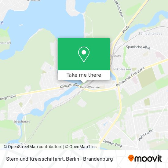 Stern-und Kreisschiffahrt map