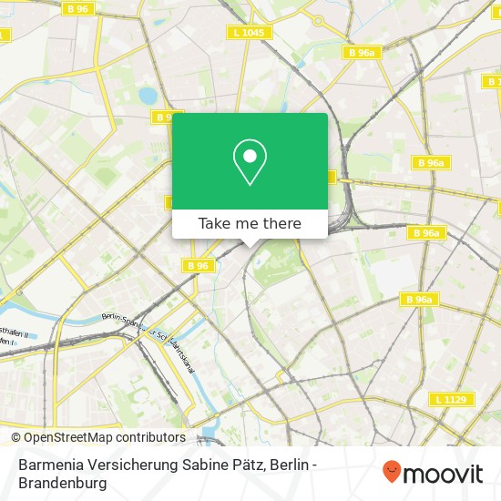 Barmenia Versicherung Sabine Pätz, Hochstraße 15A map