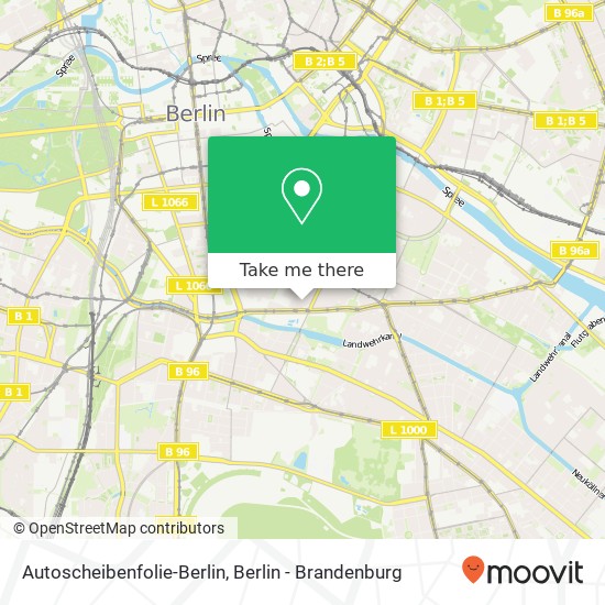 Autoscheibenfolie-Berlin, Moritzstraße 19 map