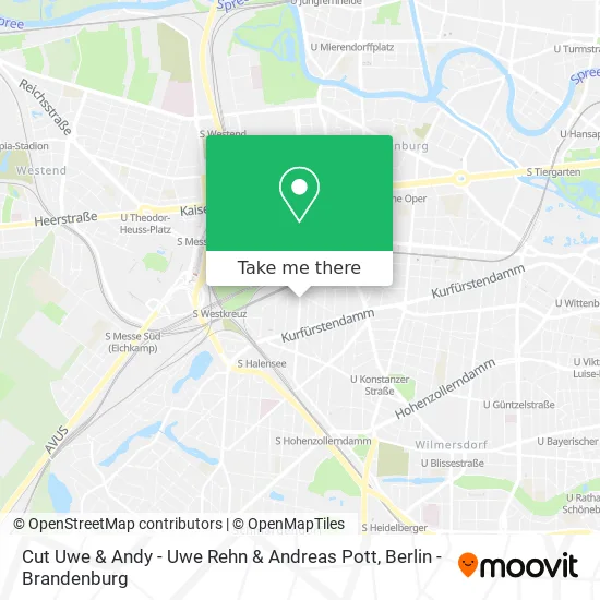 Карта Cut Uwe & Andy - Uwe Rehn & Andreas Pott