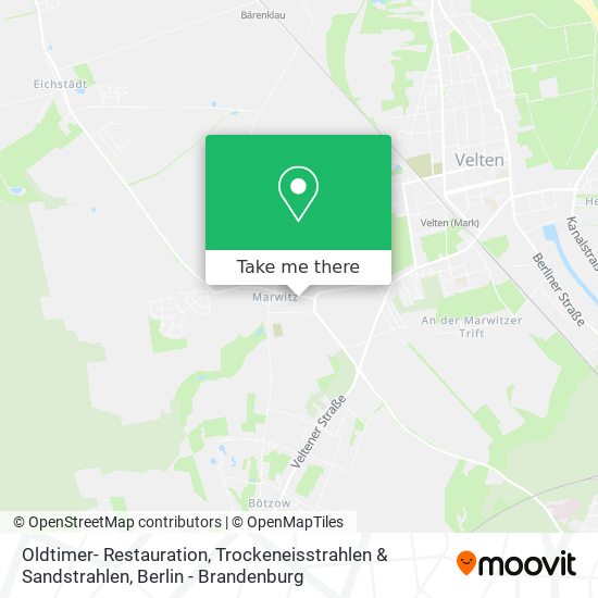 Oldtimer- Restauration, Trockeneisstrahlen & Sandstrahlen map