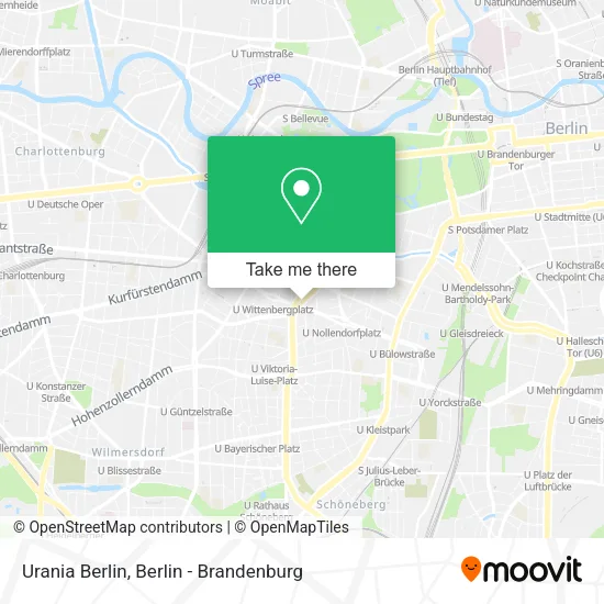 Карта Urania Berlin
