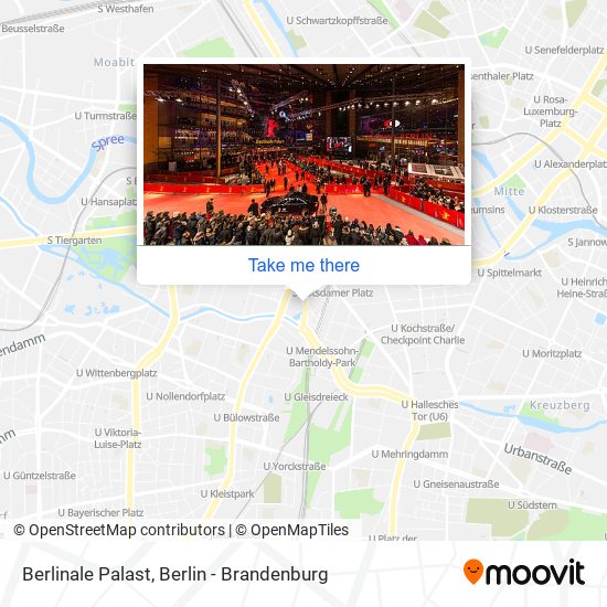 Berlinale Palast map