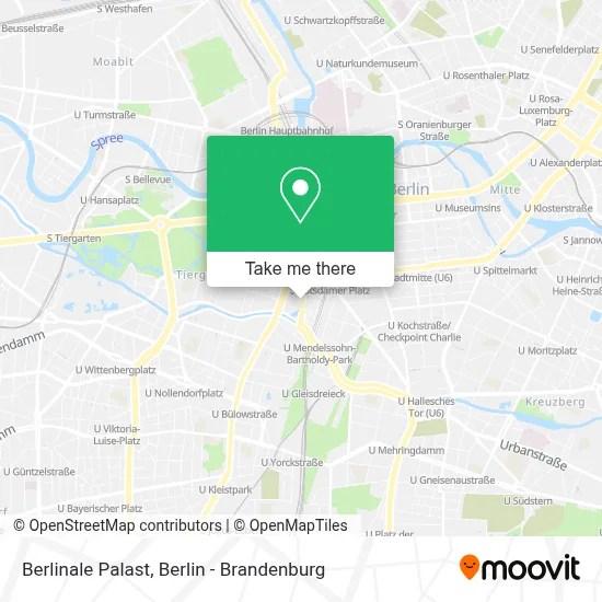 Berlinale Palast map