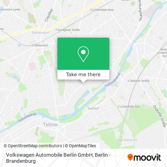 Volkswagen Automobile Berlin GmbH map
