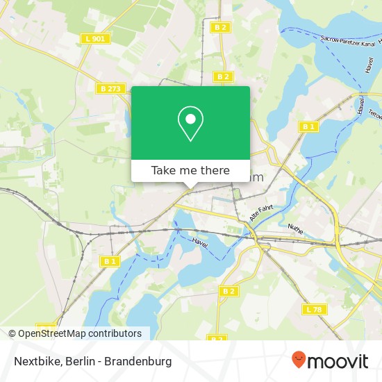 Nextbike, Luisenplatz map