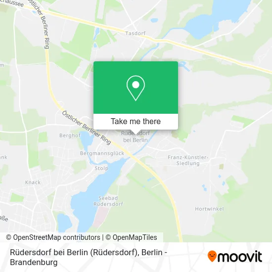 Rüdersdorf bei Berlin map