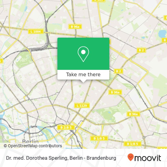 Dr. med. Dorothea Sperling, Kollwitzstraße 73 map