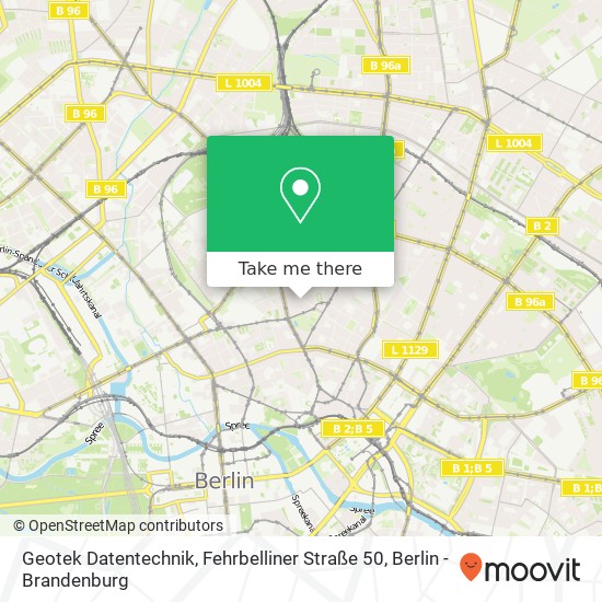 Geotek Datentechnik, Fehrbelliner Straße 50 map