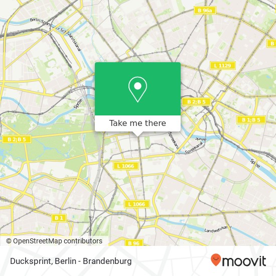 Ducksprint, Friedrichstraße 171 map