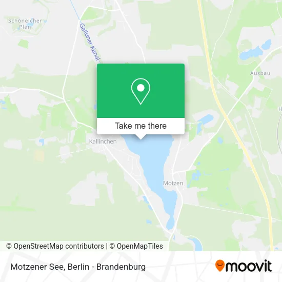Карта Motzener See