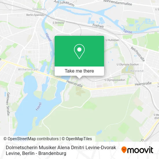 Карта Dolmetscherin Musiker Alena Dmitri Levine-Dvorak Levine