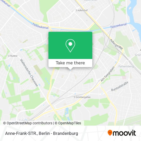 Anne-Frank-STR. map