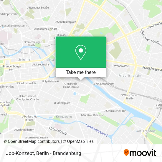 Карта Job-Konzept