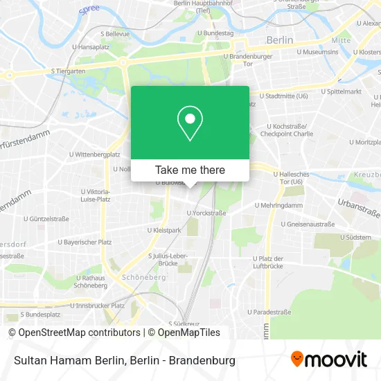 Карта Sultan Hamam Berlin