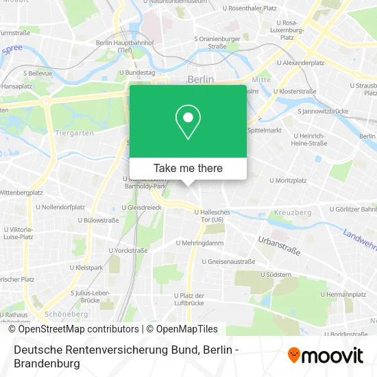 Карта Deutsche Rentenversicherung Bund