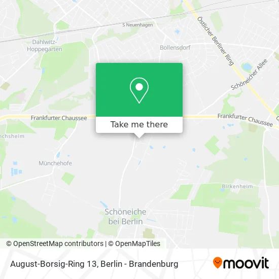 August-Borsig-Ring 13 map