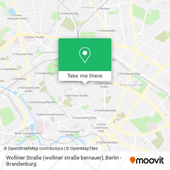 Wolliner Straße (wolliner straße bernauer) map