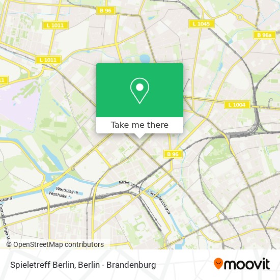 Spieletreff Berlin map