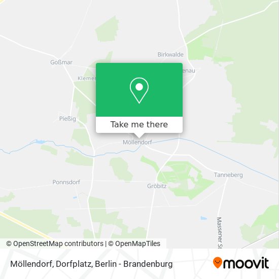 Möllendorf, Dorfplatz map