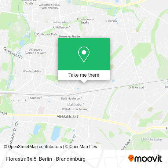 Florastraße 5 map