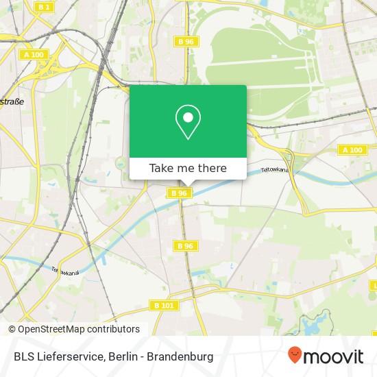 BLS Lieferservice, Ordensmeisterstraße map