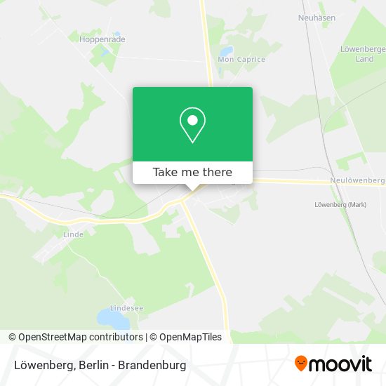 Löwenberg map