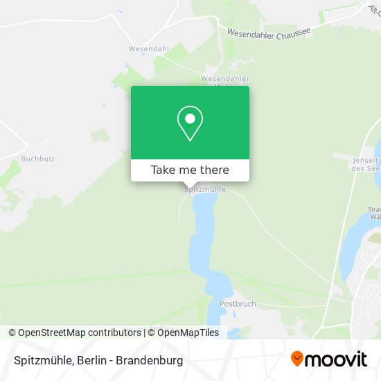 Spitzmühle map