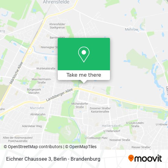 Eichner Chaussee 3 map