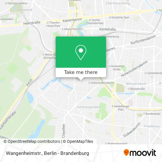 Wangenheimstr. map