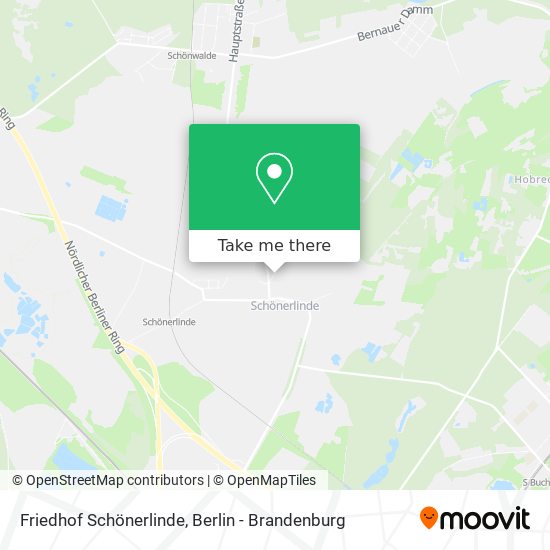 Friedhof Schönerlinde map